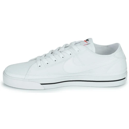Nike NIKE COURT LEGACY CANVAS Couleur Blanc 4 Nike NIKE COURT LEGACY CANVAS Couleur Blanc – Image 4