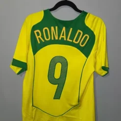 Jersey Brasil Marca: Nike Talla S Año 2004 Ronaldo