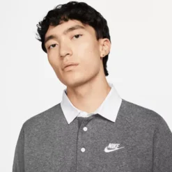 Polo Manga Larga Para Hombre Nike Club Fleece -i-run.fr shop D NQ NP 699450 MLM69209082973 052023 O