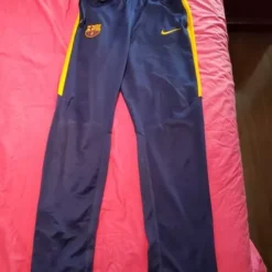 Pants Barcelona, Marca Nike Talla Xl Niño, Azul, Con Bolsas.