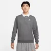Polo Manga Larga Para Hombre Nike Club Fleece