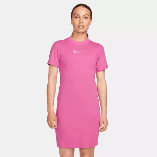 Vestido Manga Corta A Cuadros Para Mujer Nike Sportswear 1 Vestido Manga Corta A Cuadros Para Mujer Nike Sportswear