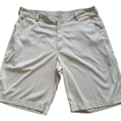 Pantalón Corto Marca Nike Golf Dri-fit Color Khaki Talla G