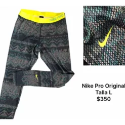 Mallas Deportivas De Mujer, Marca Nike Pro, Talla L