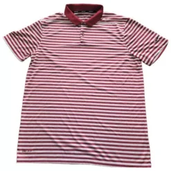 Playera Tipo Polo Marca Nike Golf Dri-fit Color Guinda