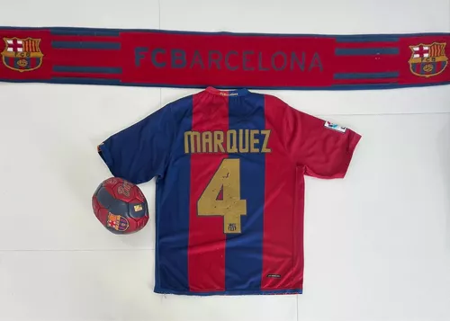 Jersey Del Barcelona, 2005, Para Niño, Marca Nike #4 Marquez 1 Jersey Del Barcelona, 2005, Para Niño, Marca Nike #4 Marquez